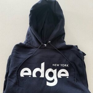Never Worn New York City's THE EDGE Kangaroo Pocket Hoodie by Champion Size S